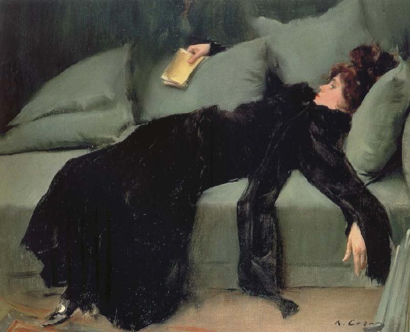 Ramon Casas i Carbo After the Ball Sweden oil painting art
